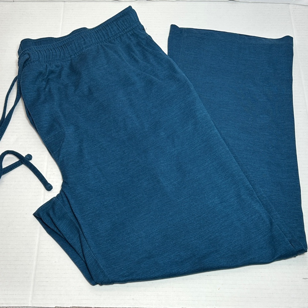 Sonoma Men’s Blue Green Sleepwear Size XL adjustable waist side pockets Preowned